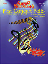 Sounds Spectacular First Concert Score band method book cover